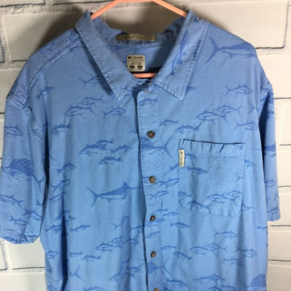 Columbia River Lodge button down XXL fish print - Picture 5 of 5